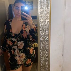 Long sleeve spring romper